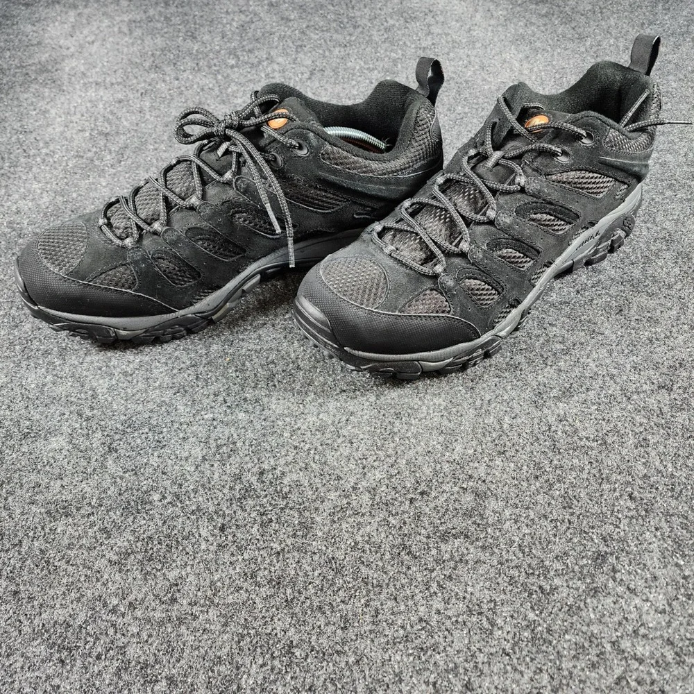 Merrell Moab 2 Ventilator‎ Hiking Shoes Mens 14 Black Night Suede Mesh J39181